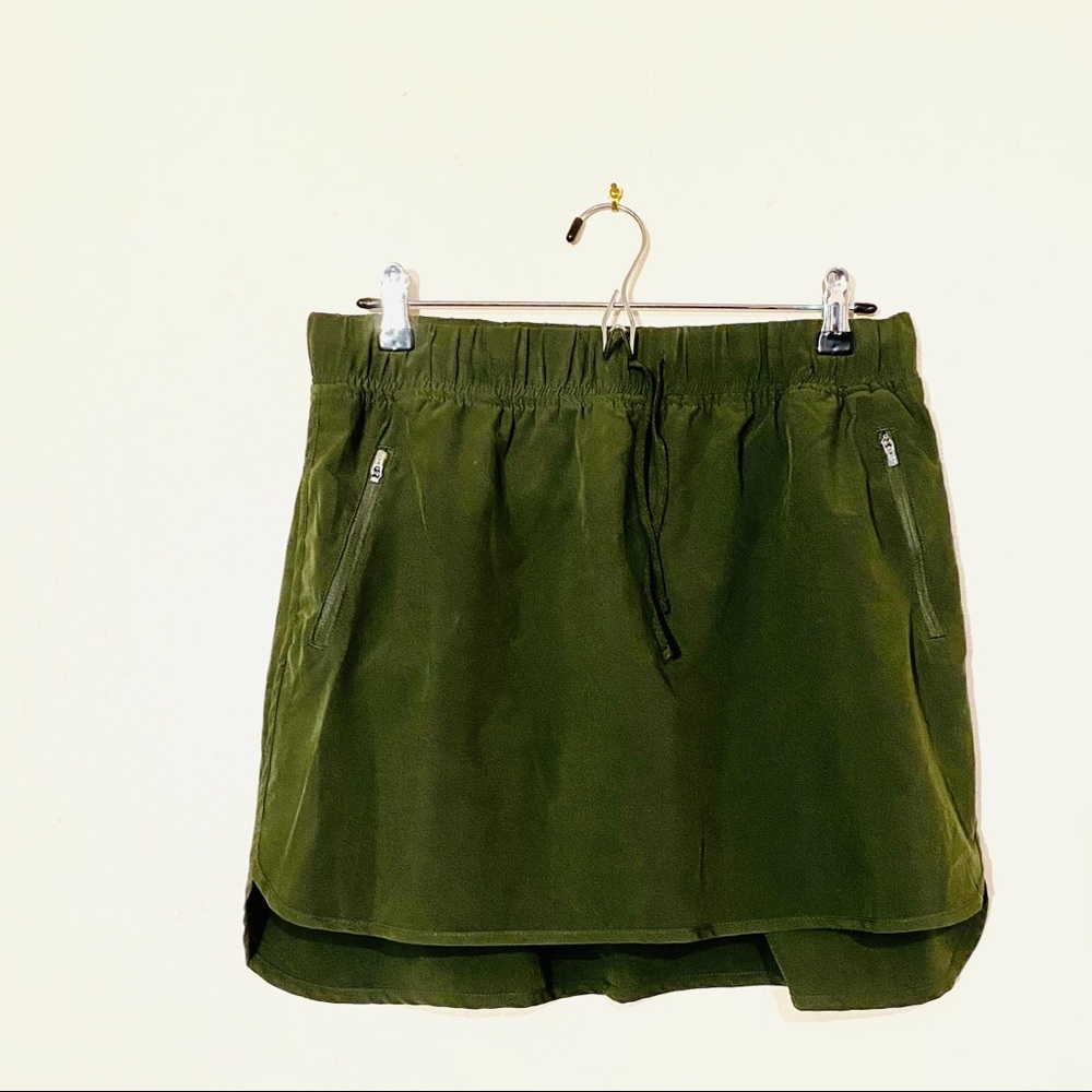 Olive Green Skort